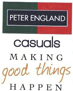 Peter England Casuals M A K I N G Good Things H A P P E N Device mark 2009652 Trademark