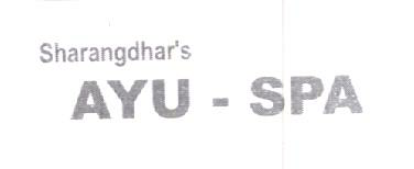 Sharangdhar's Ayu-spa Device mark 1887599 Trademark
