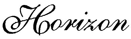Horizon (letter Written In Special Form) Device mark 1496256 Trademark