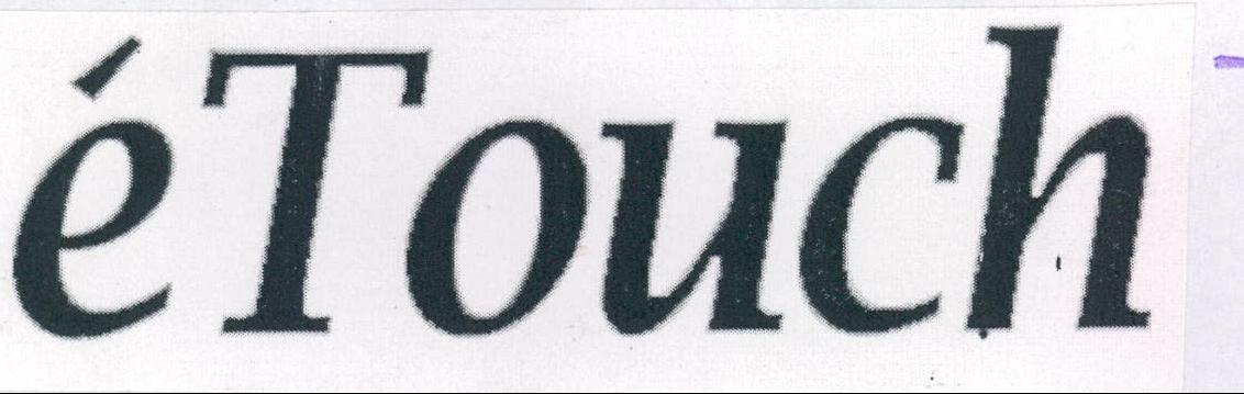 E Touch Device mark 2019967 Trademark