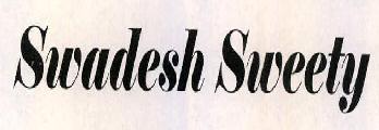 Swadesh Sweety Device mark 2333289 Trademark