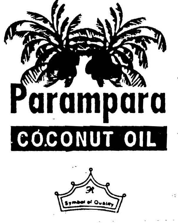 Parampara Coconut Oil(label) Device mark 747579 Trademark