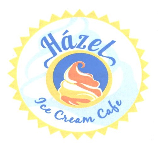 Hazel Ice Cream Cafe Device mark 2308229 Trademark