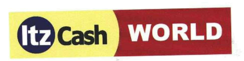 Itz Cash World (label) Device mark 1725167 Trademark