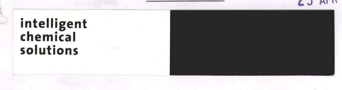 Intelligent Chemical Solutions (label) Device mark 1680281 Trademark
