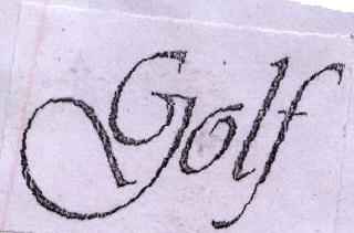 Golf With Label Device mark 1631792 Trademark