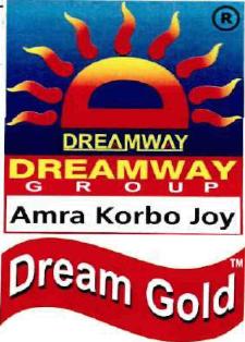 Dreamway Group, Dream Gold, Amra Korbo Joy (device Of Sun) Device mark 2472314 Trademark