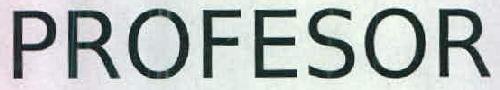 Profesor Device mark 2740395 Trademark