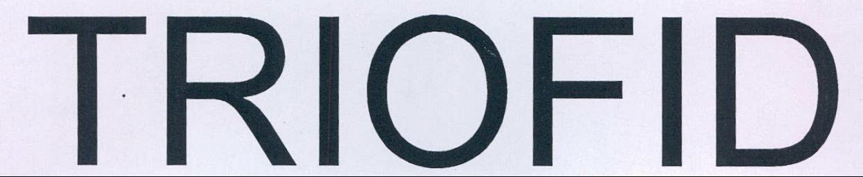 Triofid Device mark 2166291 Trademark