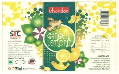 Chandan Ginger Lemoniz Device mark 2936005 Trademark