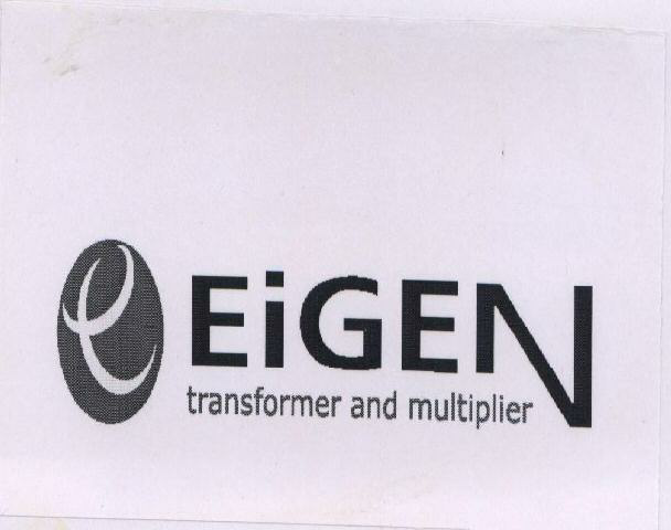 Eigen Transformer And Multiplier With Label Device mark 1473998 Trademark