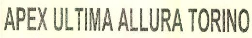 Apex Ultima Allura Torino Device mark 2727050 Trademark