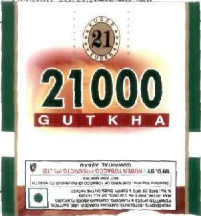 21000 Gutkha With Label Device mark 1446401 Trademark