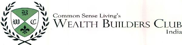 Common Sense Living's Wealth Builders Club India Device mark 2738263 Trademark
