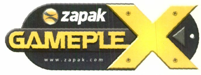 Zapak Gameplex (logo) Device mark 1551539 Trademark