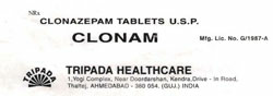 Clonam, Tripada Healthcare Device mark 1067126 Trademark