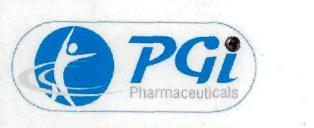 Pgi Pharmaceuticals, (device Of Human Carricaturre, Globe) Device mark 2649875 Trademark