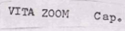 Vita Zoom Cap Device mark 1094000 Trademark