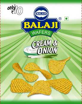 Balaji Cream & Onion Device mark 2551963 Trademark
