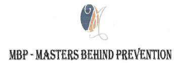 Mbp-masters Behind Prevention Device mark 1995456 Trademark