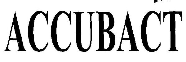 Accubact (device) Device mark 2468165 Trademark