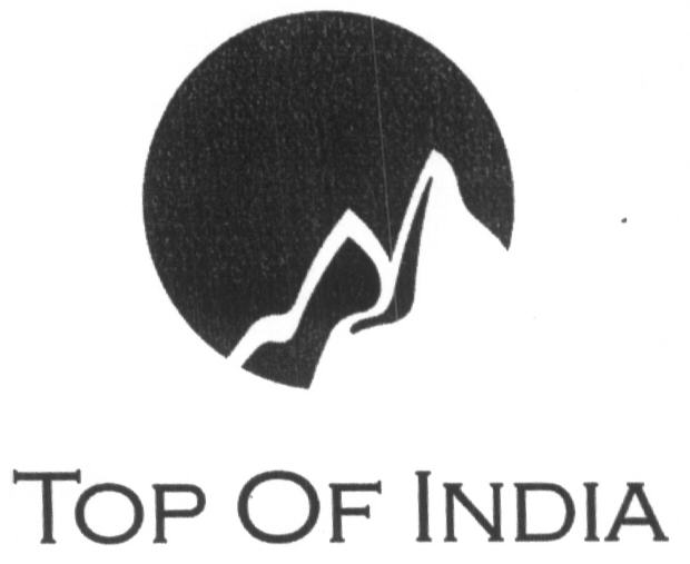 Top Of India (label) Device mark 1612311 Trademark