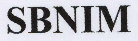 Sbnim With Device Device mark 1671458 Trademark