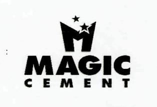 M Magic Cement (device) Device mark 2565113 Trademark