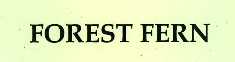 Forest Fern Device mark 2222473 Trademark