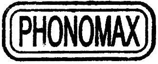 Phonomax Label Device mark 2895479 Trademark