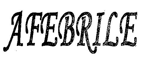 Afebrile (device) Device mark 2152539 Trademark