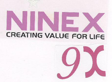 Ninex 9xcreating Value For Life Device mark 1615946 Trademark