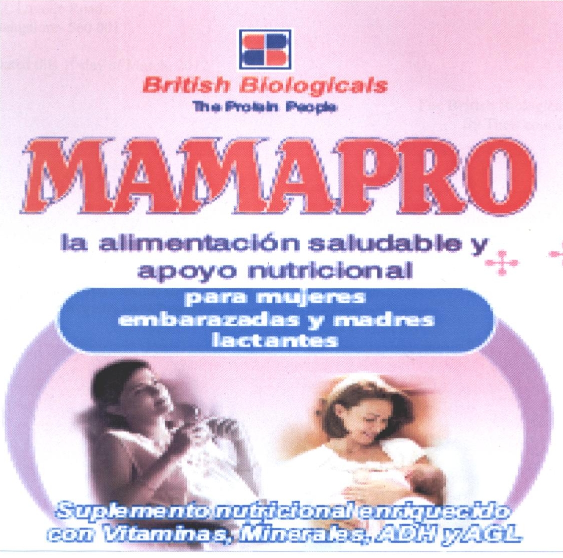 British Biologicals Mamapro Device mark 2293548 Trademark