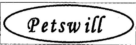 Petswill Device mark 1836036 Trademark