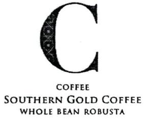 C Coffee Southern Gold Coffee Whole Bean Robusta Device mark 2815271 Trademark