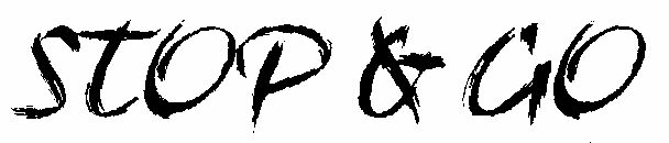 Stop & Go (letter Written In Special From) Device mark 1470113 Trademark