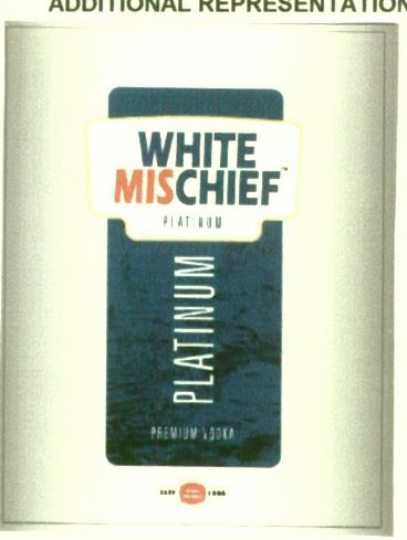 White Mischief Platinum Device mark 1381096 Trademark