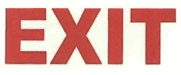 Exit (label) Device mark 2546873 Trademark