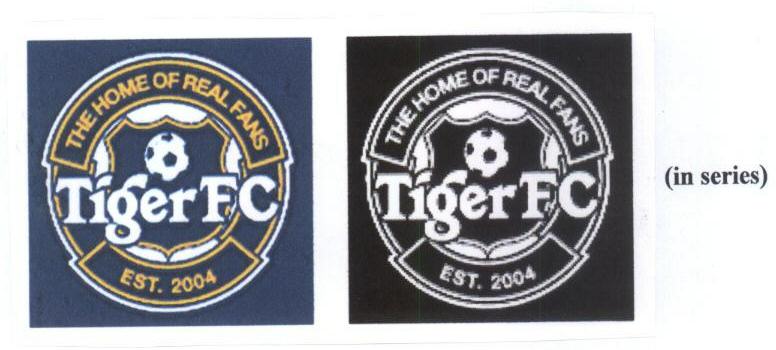 Tiger Fc With Device Device mark 1674763 Trademark