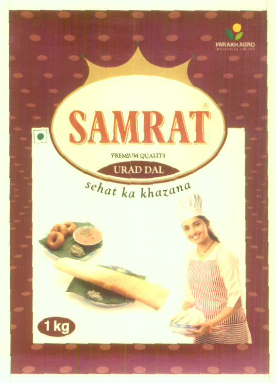 Samrat (device Of Lady) Device mark 1610552 Trademark