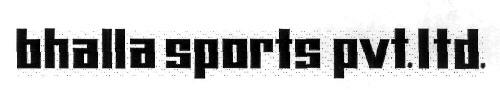 Bhalla Sports Pvt. Ltd. (device) Device mark 2717024 Trademark