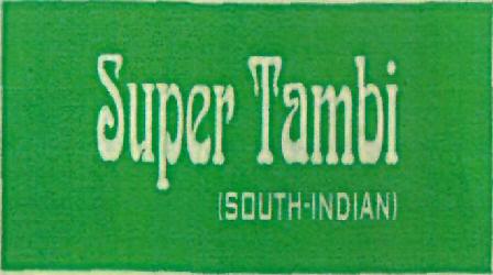 Super Tambi (label) Device mark 2467047 Trademark