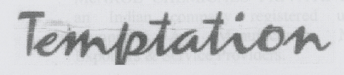 Temptation Device mark 1778562 Trademark