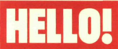 Hello (label) Device mark 2454895 Trademark