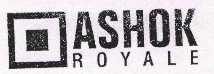 Ashok R O Y A L E (label) Device mark 1723527 Trademark