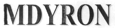 Mdyron (device) Device mark 2814001 Trademark