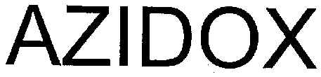 Azidox (label) Device mark 2213943 Trademark