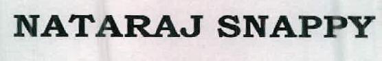 Nataraj Snappy Device mark 2381882 Trademark