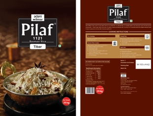 Pilaf 1121 Basmati Rice Tibar Device mark 2343516 Trademark