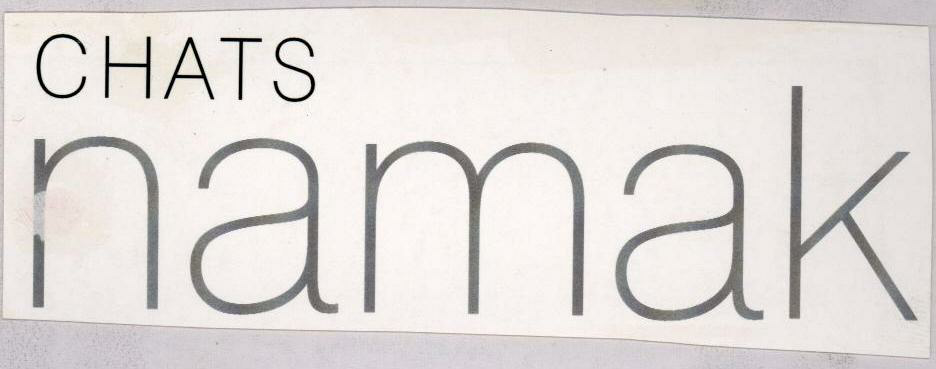 Chats Namak (label) Device mark 1578622 Trademark
